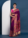 Designer Kashmiri Pashmina Silk Weaving Saree 