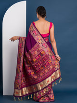 Designer Kashmiri Pashmina Silk Weaving Saree 