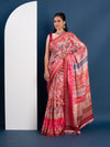  Pashmina Soft Silk Pashmina Style With Digital Print Work Saree under 2000