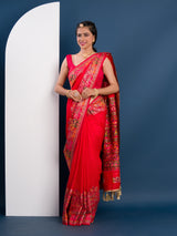 KcPc New latest Designer Kashmiri Pashmina Silk Weaving Saree VJT