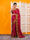By Bandhani Saree With Festive Wear 