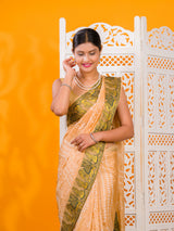 By Bandhani Saree With Festive Wear 