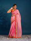 By New One Embroidery Bandhani Border Kota Doriya Saree