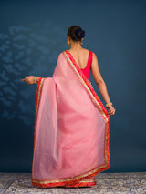 By New One Embroidery Bandhani Border Kota Doriya Saree