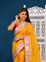 By Kota DoriaSaree With Traditional Wear