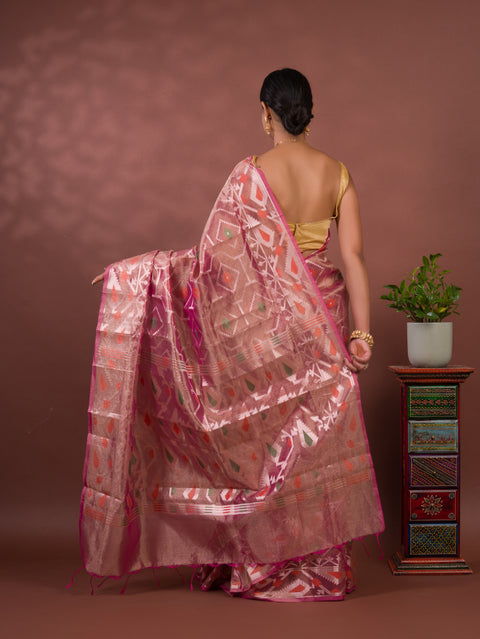 By New Tissue Silk Banarasi Style With Casual Wear Saree