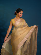 By New Latest Printed Style With Zari weaving Saree