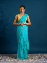 By Designer Saree with Sequence Work