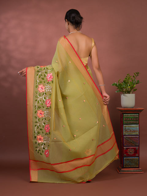 KcPc New Latest Kota Doriya Banarasi Style With kashish work Saree SWA