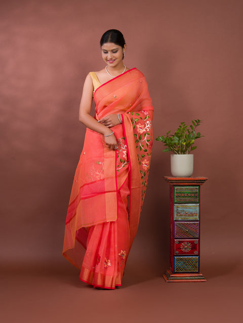 KcPc New Launch Kota Doriya Banarasi Style With kashish work Saree SWA