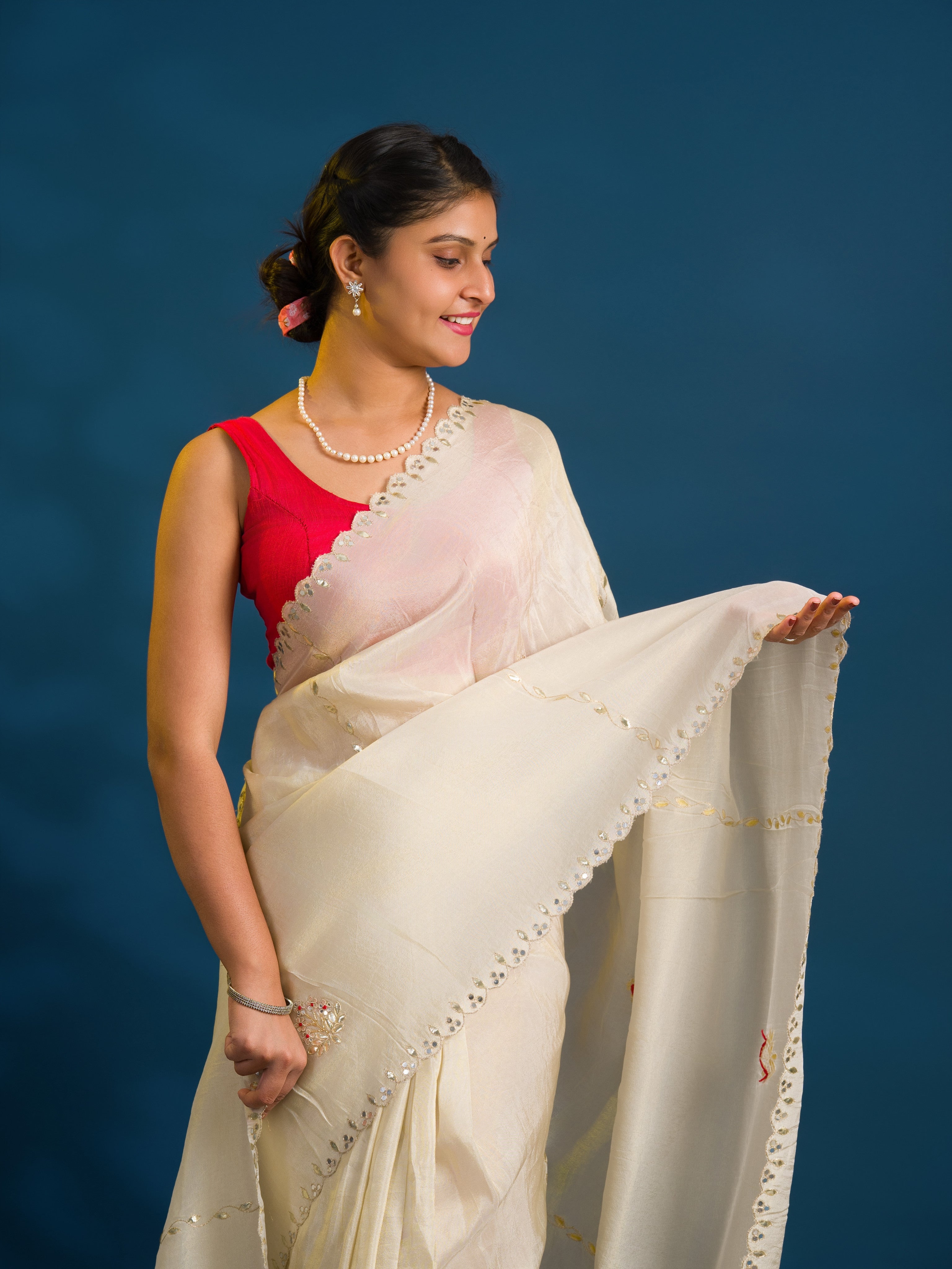 KcPc New Luxurious Banarasi Style Tissue Silk Saree for Festive Look RG