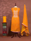 KcPc New Bandhani Art Silk Suit with Gota Patti Work Suit KML