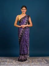 By Bandhani in Ajrakh Style With Office Wear Saree