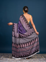 By Bandhani in Ajrakh Style With Office Wear Saree