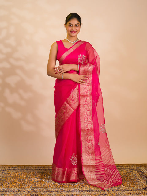 By Banarasi Saree With Festive Wear