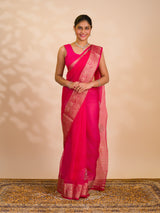 By Banarasi Saree With Festive Wear