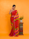 By New Leheriya Style With Gotapatti Work Saree