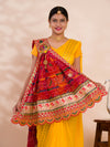 KcPc New Lounch Pure Georgette Marwardi Broach Style With Belbuti Work Chunri