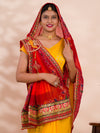 KcPc New Lounch Pure Georgette Marwardi Broach Style With Belbuti Work PIliya
