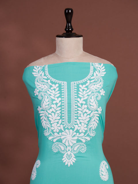 KcPc New Arrival Pure Cotton Printed Style With Kashida Work Suit SKS