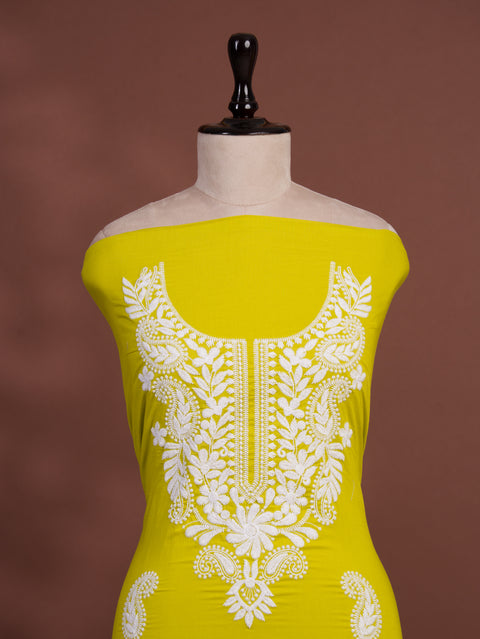 KcPc New Latest Pure Cotton Printed Style With Kashida Work Suit SKS