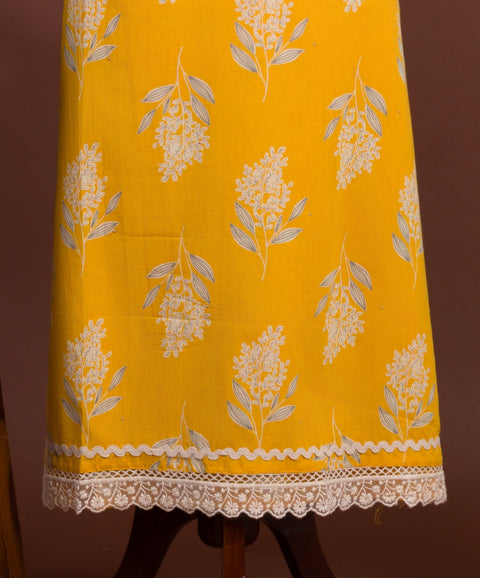 KcPc New Spiceal Pure Cotton Printed Style With Kashida Work Suit SKS