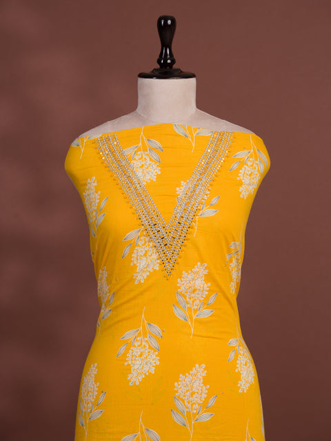 KcPc New Spiceal Pure Cotton Printed Style With Kashida Work Suit SKS