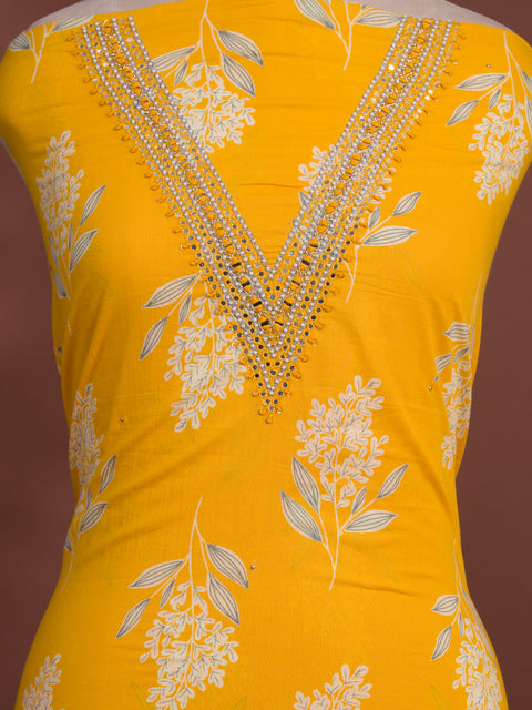 KcPc New Spiceal Pure Cotton Printed Style With Kashida Work Suit SKS
