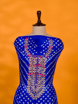 KcPc New Latest Art Silk Bandhani Style With Gotapatti Work Suit KML