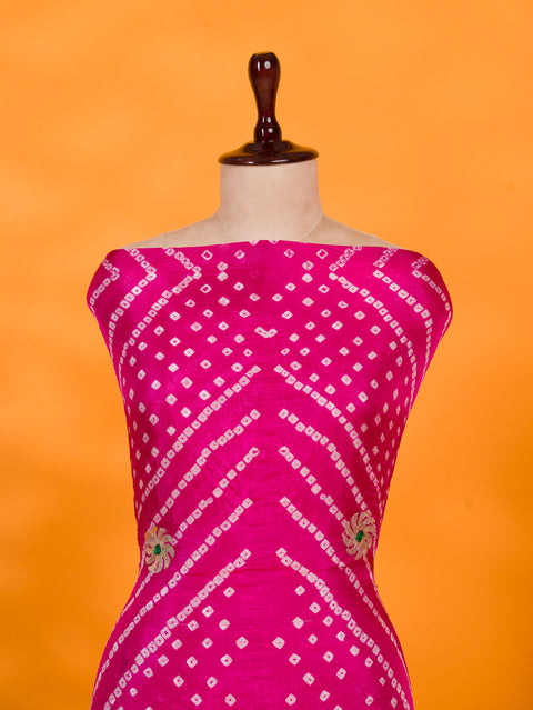 KcPc Art Silk Bandhani Gotapatti Salwar Suit KML