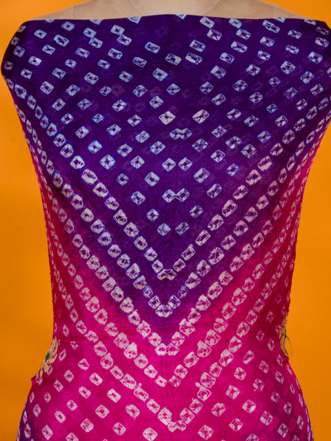 KcPc Art Silk Bandhani Gotapatti Salwar Suit KML