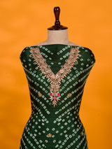 KcPc New Art Silk Bandhani Gotapatti Work Salwar SuitKML
