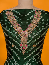 KcPc New Art Silk Bandhani Gotapatti Work Salwar SuitKML