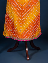 KcPc New Art Silk Bandhani Gotapatti Work Salwar SuitKML