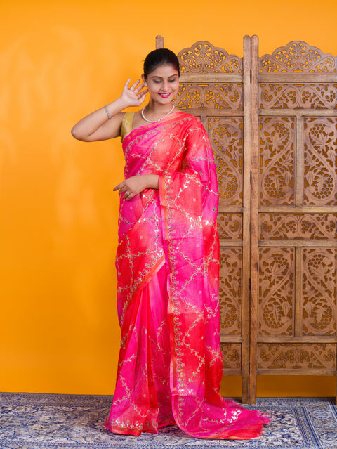 By Bollywood Saree With Traditional Wear