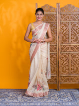 By Printed Saree With Casual Wear