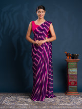 Leheriya StyleSaree With Casual Wear