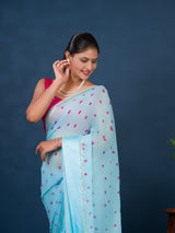 By Bandhani Saree With Casual Wear