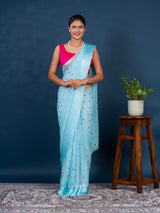 By Bandhani Saree With Casual Wear