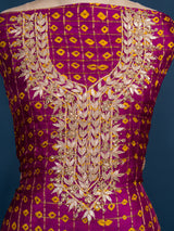 KcPc Latest Art Silk Bandhani Gharchola With Gota patti Stone Work Suit KML