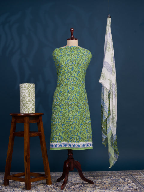 KcPc New Latest Cotton Batik Print style With Causal Wear Suit SJB
