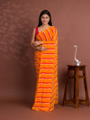 Leheriya StyleSaree With Casual Wear
