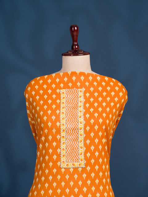 KcPc New Cotton Flower Print style With Causal Wear Suit SJB