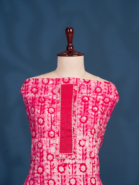 KcPc New Launch Cotton Batik Print style With Causal Wear Suit SJB