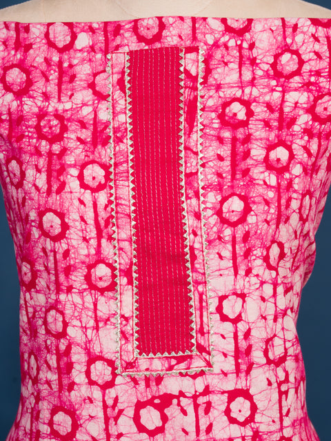 KcPc New Launch Cotton Batik Print style With Causal Wear Suit SJB