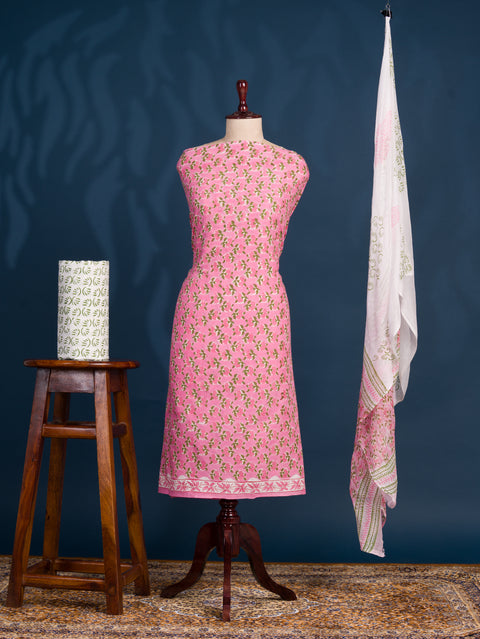 KcPc New Beautiful Cotton Batik Print style With Causal Wear Suit SJB
