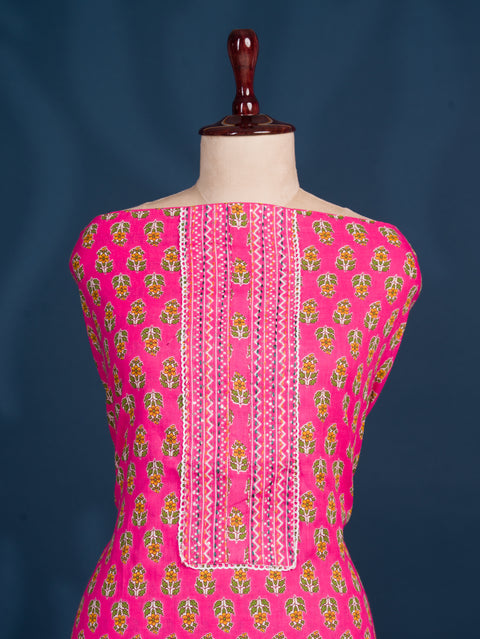 KcPc New Beautiful Cotton Batik Print style With Causal Wear Suit SJB