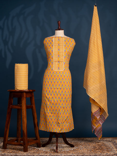KcPc New Launch Cotton Batik Print style With Causal Wear Suit SJB