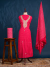 KcPc New Exquisite Pure Cotton Leheriya Suit with Gota Patti Highlights SJB