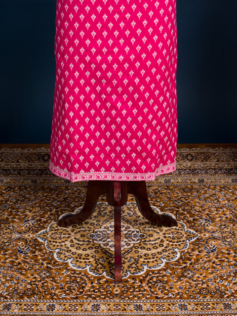 KcPc New Cotton Flower Print style With Causal Wear Suit SJB